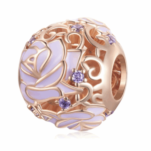 ROSE GOLD FLOWER BEAD