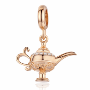 ROSE GOLD ALADDINS LAMP PENDANT CHARM